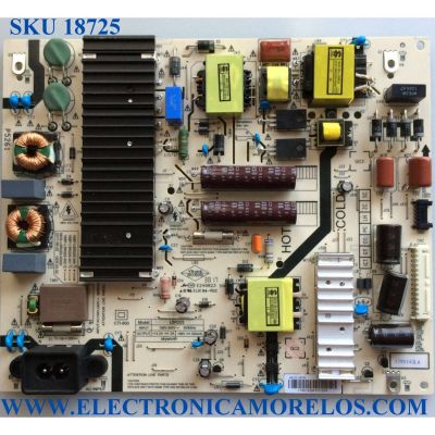 FUENTE DE PODER PARA TV LG ORIGINAL / NUMERO DE PARTE 1790143LA / L5R025 / 49LU2-L901N / 1790143M / 168P-L5R025-W0 J4 / 5835-L5R025-W000 / VER:00.02 / PANEL SDL490WY (LD0-912) REV.00 / MODELO 49UJ6200-UA / 49UJ6200-UA CUS4LH